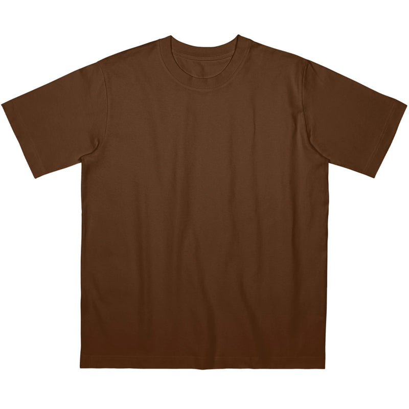 Camiseta Oversized Marrom