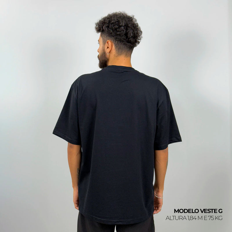 Camiseta Oversized Preta