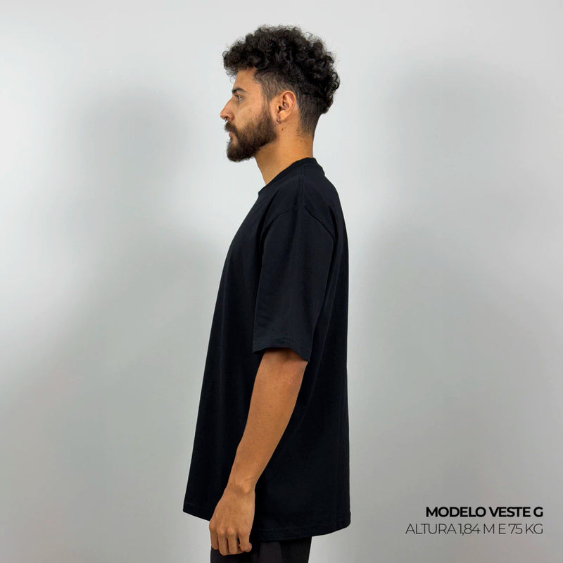 Camiseta Oversized Preta
